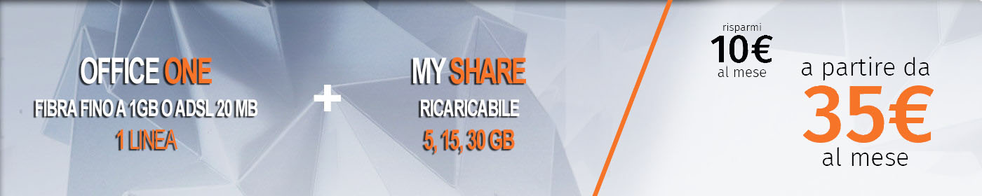 offerta officeshare office one wind tre business