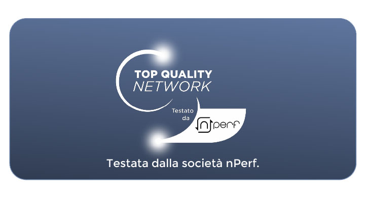 top quality network rete fissa wind tre business